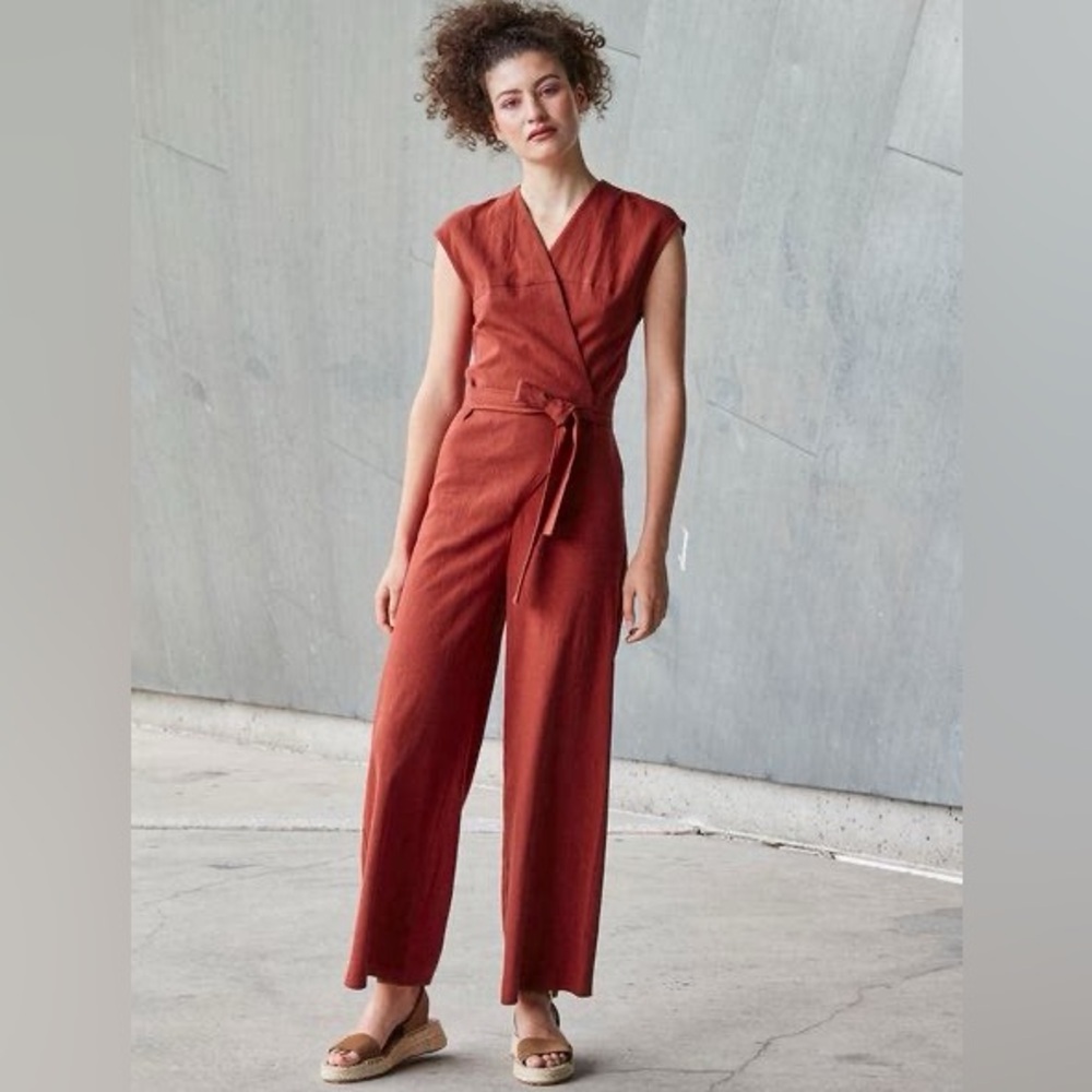 Dagg & Stacy wrap jumpsuit